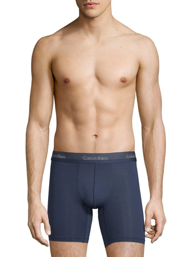商品Calvin Klein|Logo Stretch Boxer Briefs,价格¥112,第1张图片