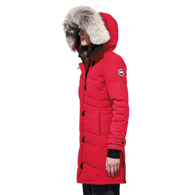 CANADA GOOSE 红色女士羽绒服 2090L-RED 商品