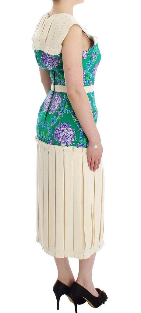 商品Caterina Gatta|Caterina Gatta Multicolor Dress Gown Floral Sleeveless Gown,价格¥6011,第4张图片详细描述