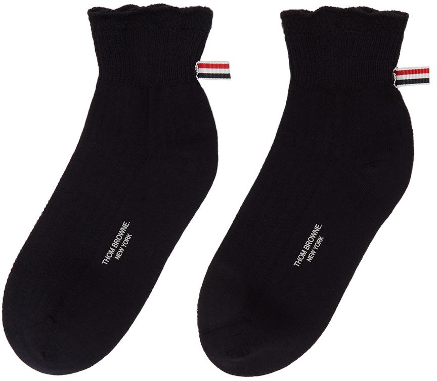 Navy Cotton Socks商品第2张图片规格展示