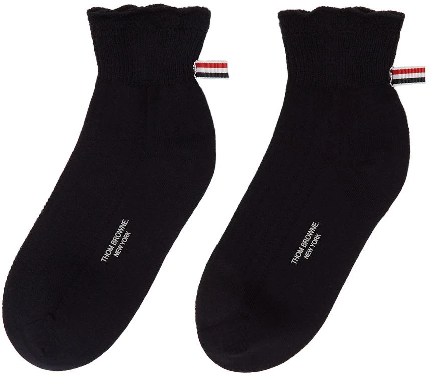 商品Thom Browne|Navy Cotton Socks,价格¥997,第2张图片详细描述