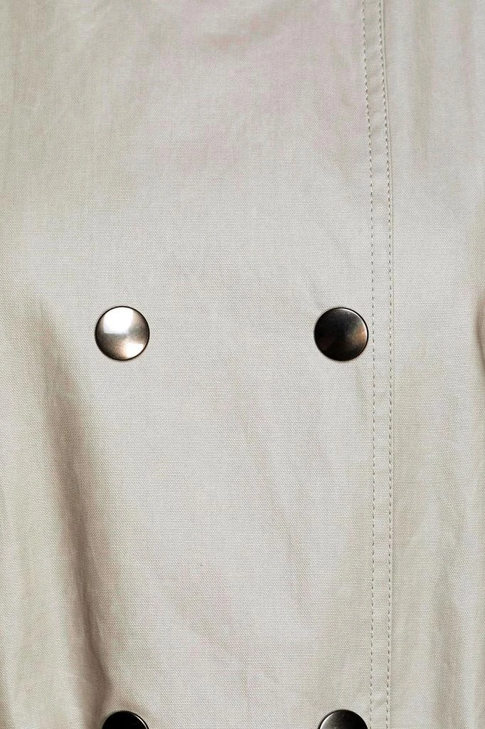 商品Isabel Marant|Oversized coated cotton-canvas trench coat,价格¥2949,第4张图片详细描述
