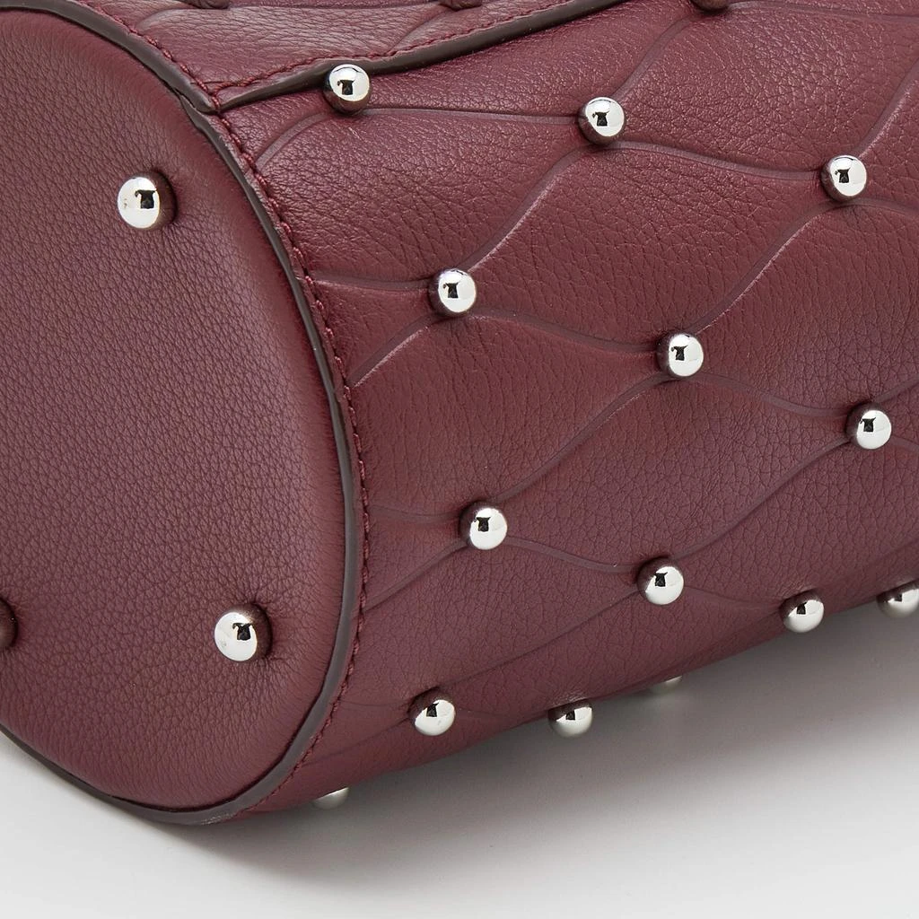 Alexander Wang Burgundy Leather Mini Roxy Studded Bucket Bag 商品