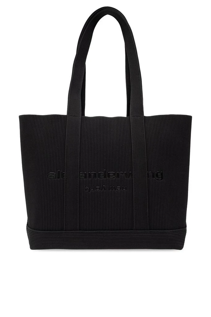 商品Alexander Wang|Alexander Wang Ryan Ribbed Knit Medium Tote Bag,价格¥3380,第1张图片