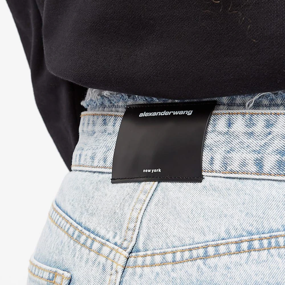 商品Alexander Wang|Alexander Wang High Rise Slim Straight Jean,价格¥1752,第2张图片详细描述
