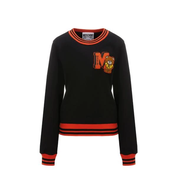 商品Moschino|Sweatshirt à logo en coton,价格¥1460,第1张图片