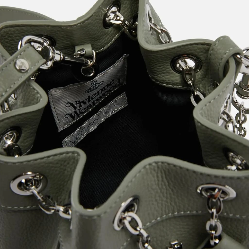 商品Vivienne Westwood|Vivienne Westwood Small Chrissy Vegan Leather Bucket Bag,价格¥2156,第4张图片详细描述