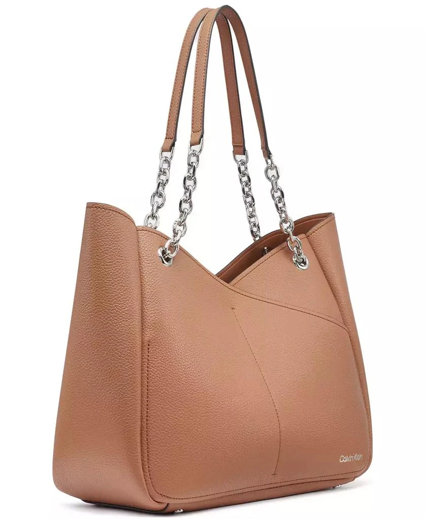商品Calvin Klein|Zoe Large Tote Bag,价格¥582,第4张图片详细描述
