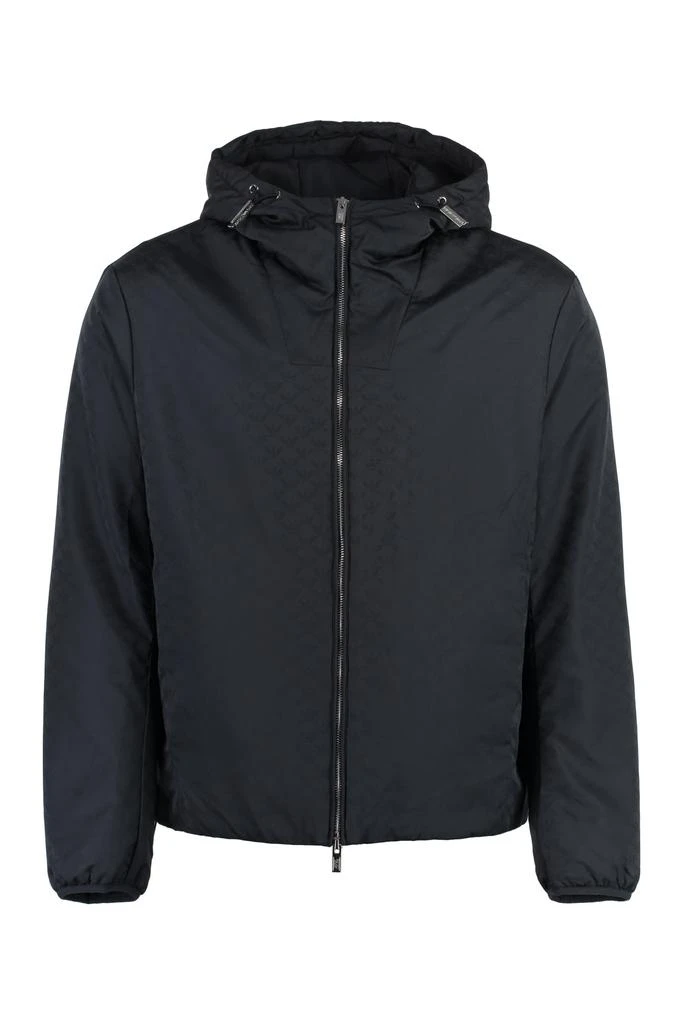 商品Emporio Armani|Hooded Nylon Jacket,价格¥2385,第1张图片