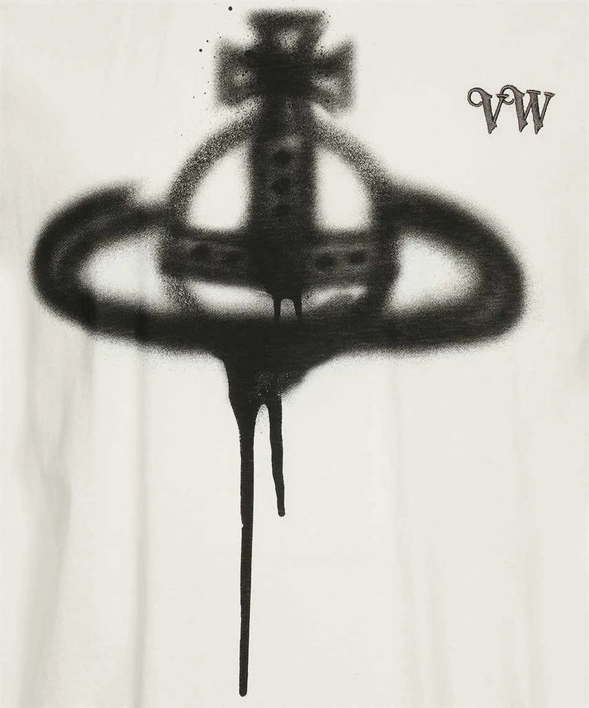 商品Vivienne Westwood|Vivienne Westwood SPRAY ORB CLASSIC T-shirt,价格¥1542,第3张图片详细描述
