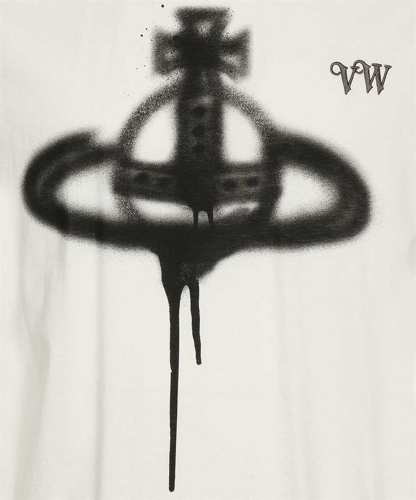 商品Vivienne Westwood|Vivienne Westwood SPRAY ORB CLASSIC T-shirt,价格¥1526,第5张图片详细描述