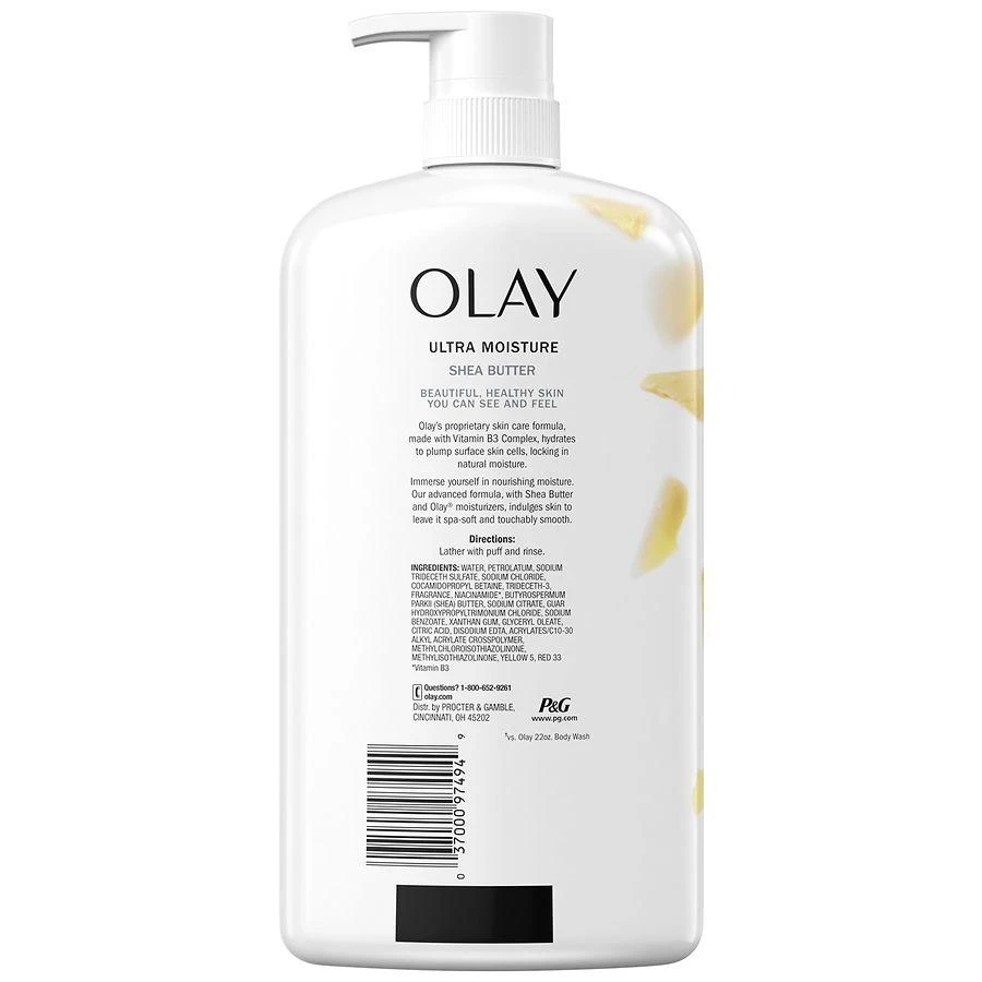 商品Olay|Ultra Moisture Body Wash Pump Shea Butter,价格¥84,第3张图片详细描述