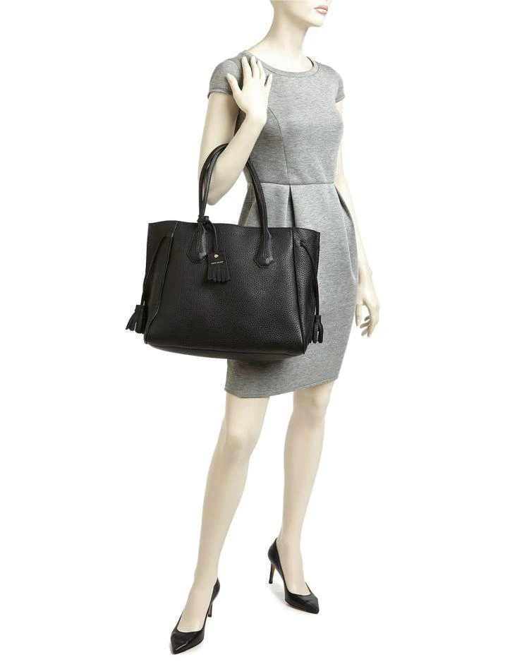 商品Longchamp|Penelope Leather Shoulder Tote,价格¥4219,第2张图片详细描述