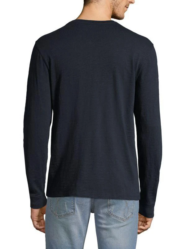 商品Vince|Long Sleeve Henley,价格¥564,第2张图片详细描述