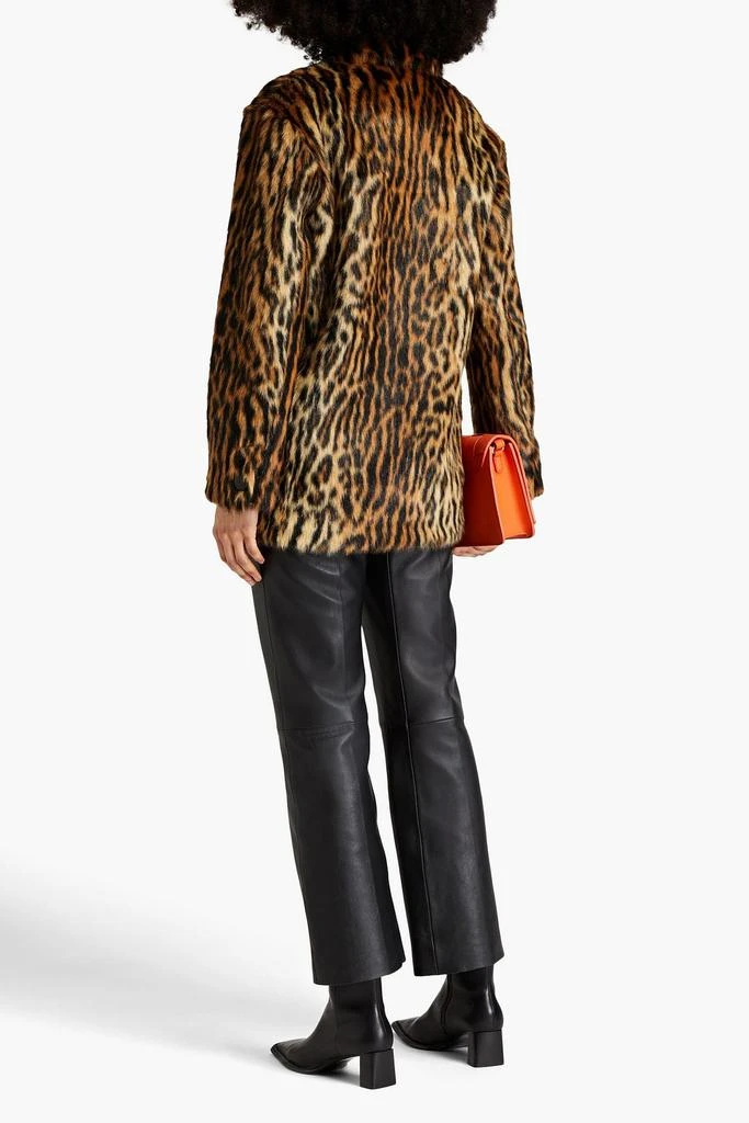 商品STAND STUDIO|Leopard-print faux fur jacket,价格¥1689,第3张图片详细描述