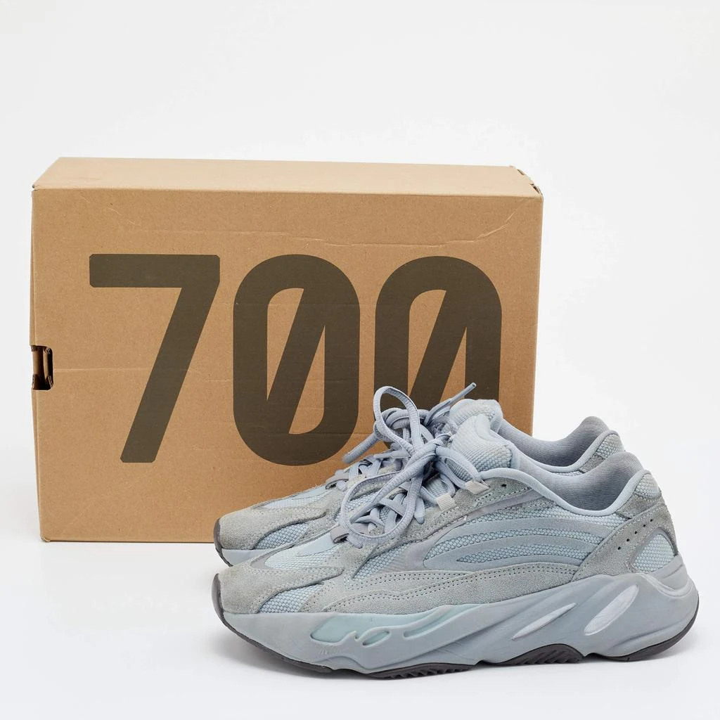 Yeezy x adidas Grey/Blue Suede And Mesh Boost 700 V2 Inertia Sneakers Size 39.5 商品