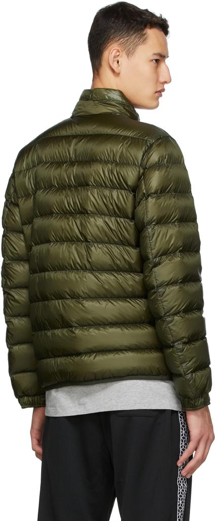 2 Moncler 1952 Khaki Down Nylon Conrow Jacket商品第3张图片规格展示