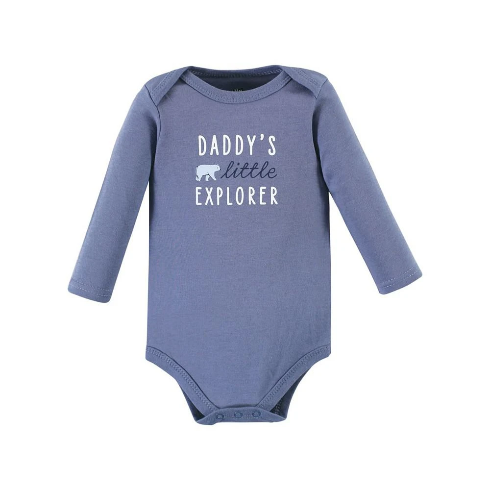 Baby Boys Cotton Long-Sleeve Bodysuits, Set of 5 商品