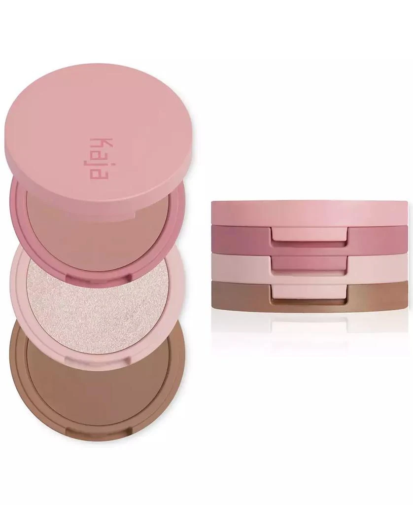 商品Kaja|Face Bento Cream Bronzer, Powder Blush & Highlighter Sculpting Trio,价格¥226,第1张图片