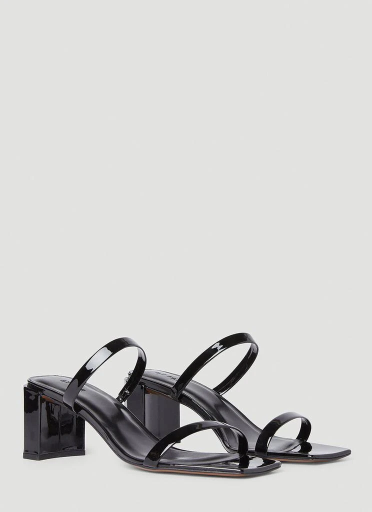 商品by FAR|By Far Block Heel Tanya Mule Sandals,价格¥1716,第3张图片详细描述