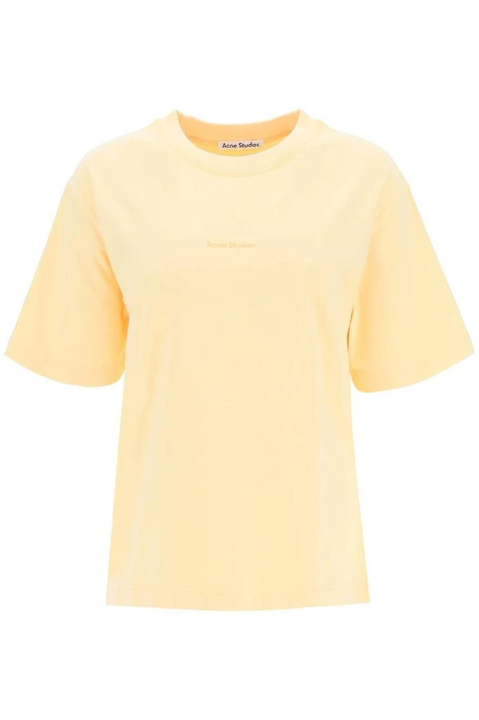 商品Acne Studios|Acne studios logo print t-shirt,价格¥891,第1张图片