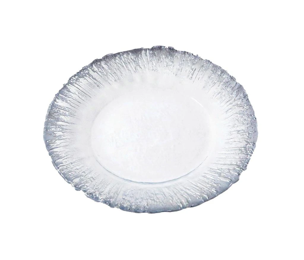 商品Classic Touch Decor|Set of 4 Plates with Flashy Silver Design,价格¥647,第1张图片
