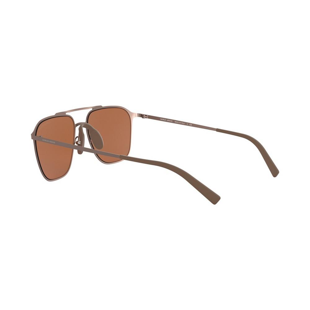 Men's Sunglasses, AR6110 58 BRZ MAT商品第6张图片规格展示