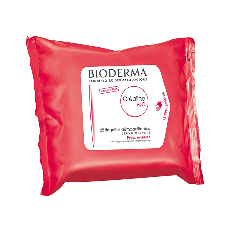 Bioderma贝德玛粉水卸妆湿巾25抽/包装商品第3张图片规格展示