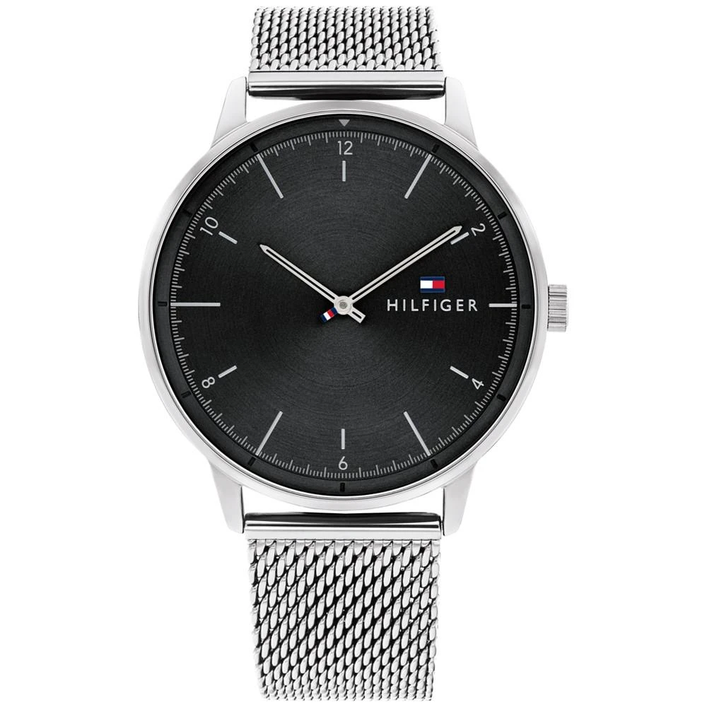 商品Tommy Hilfiger|Men's Stainless Steel Mesh Bracelet Watch 43mm,价格¥402,第1张图片