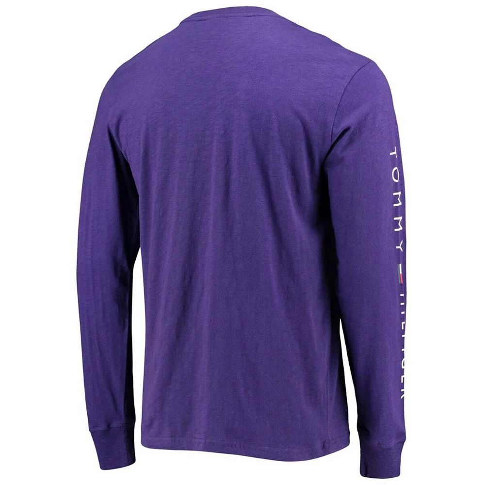商品Tommy Hilfiger|Men's Purple Baltimore Ravens Peter Long Sleeve T-shirt,价格¥490,第3张图片详细描述