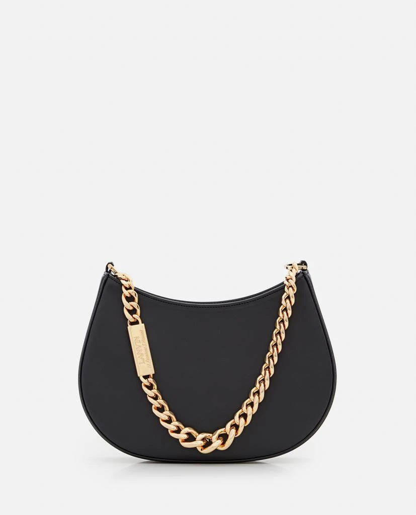 商品Lanvin|LEATHER HOBO BAG WITH CHAIN,价格¥5207,第1张图片