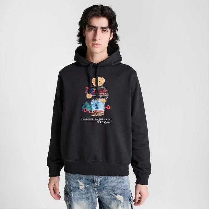 商品Ralph Lauren|Men's Polo Ralph Lauren Polo Bear Holiday Gift Fleece Hoodie,价格¥961,第3张图片详细描述