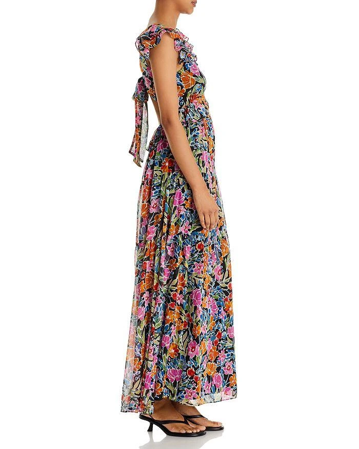 商品AQUA|Floral Print Maxi Dress,价格¥239,第5张图片详细描述