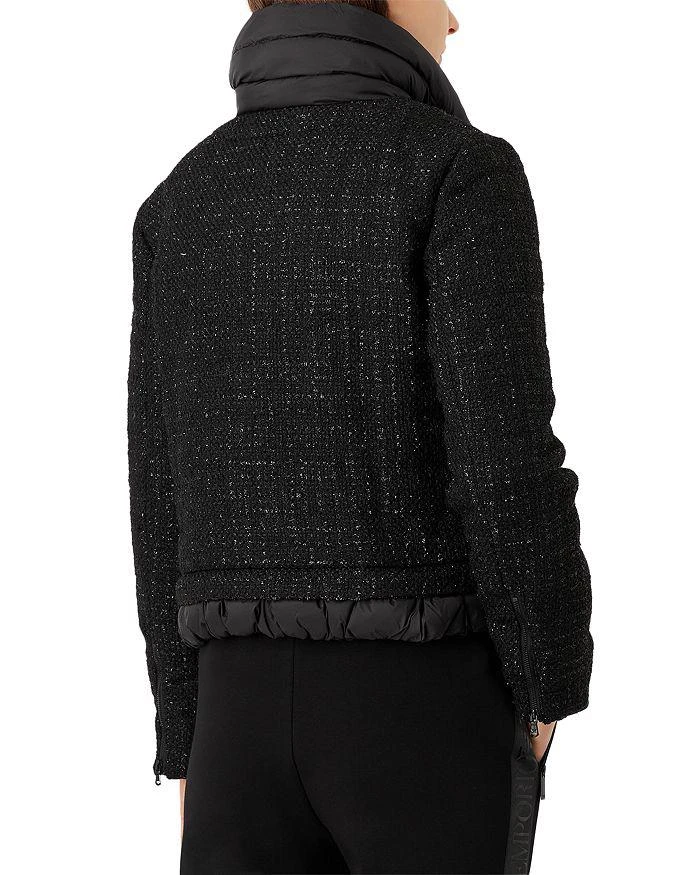 商品Emporio Armani|Metallic Tweed Jacket,价格¥3032,第3张图片详细描述