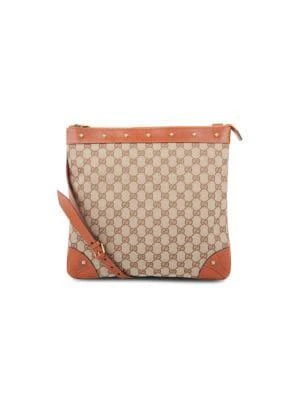 商品[二手商品] Gucci|GG Canvas Crossbody Bag,价格¥5286,第1张图片