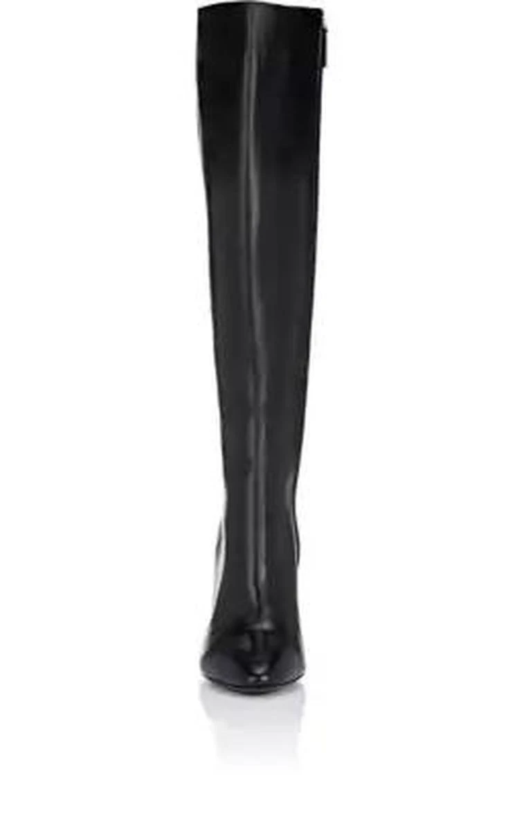 商品Yves Saint Laurent|LouLou Leather Knee Boots,价格¥6241,第4张图片详细描述