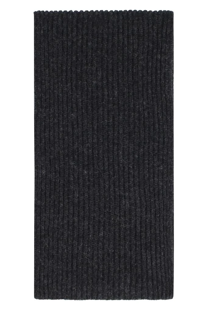 商品Ganni|Ganni Ribbed Knit Scarf,价格¥930,第1张图片