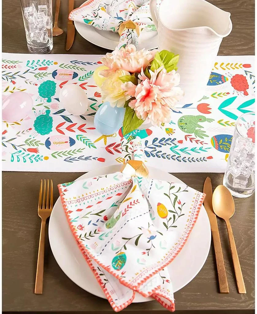 商品Design Imports|Easter Folk Garden Embellished Table Runner,价格¥234,第4张图片详细描述