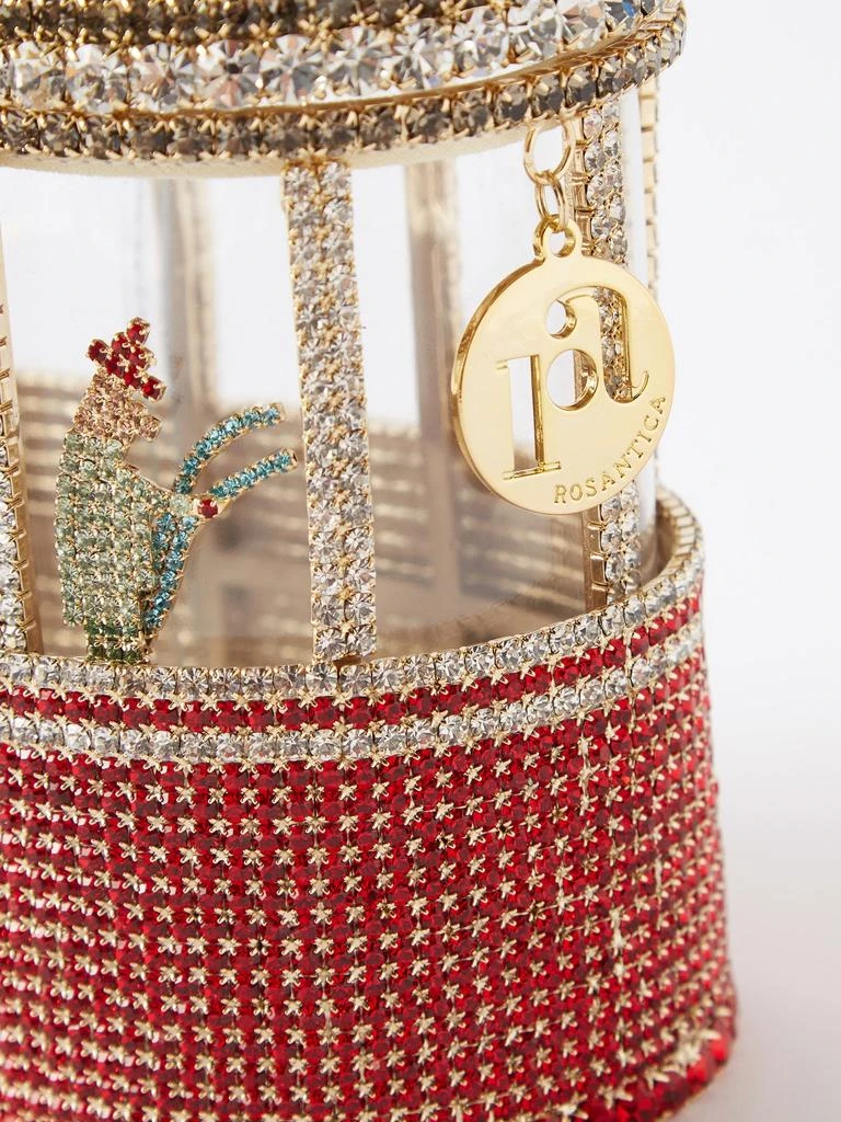 商品ROSANTICA|Monte Bianco crystal-embellished handbag,价格¥19316,第5张图片详细描述