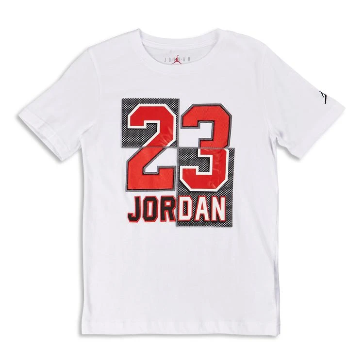 商品Jordan|Jordan Essentials 23 Constructed - Grade School T-Shirts,价格¥213,第1张图片