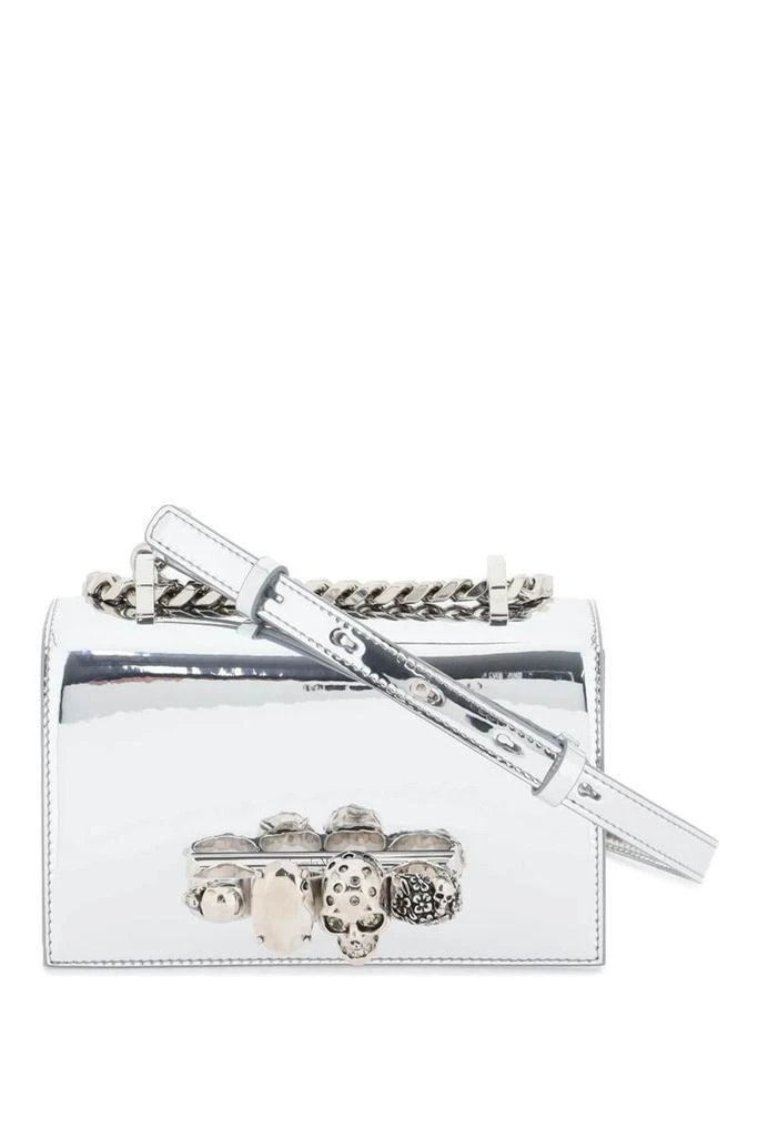 商品Alexander McQueen|Alexander mcqueen mini jewelled satchel bag,价格¥10663,第1张图片