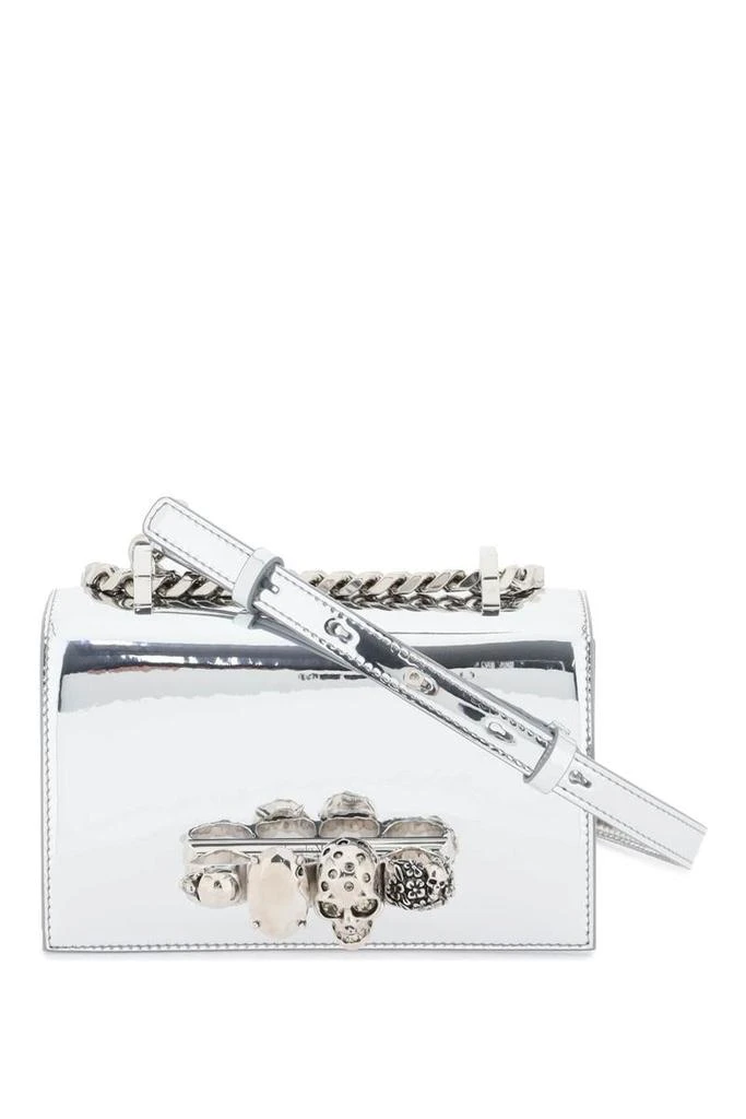 商品Alexander McQueen|Alexander mcqueen mini jewelled satchel bag,价格¥10791,第1张图片