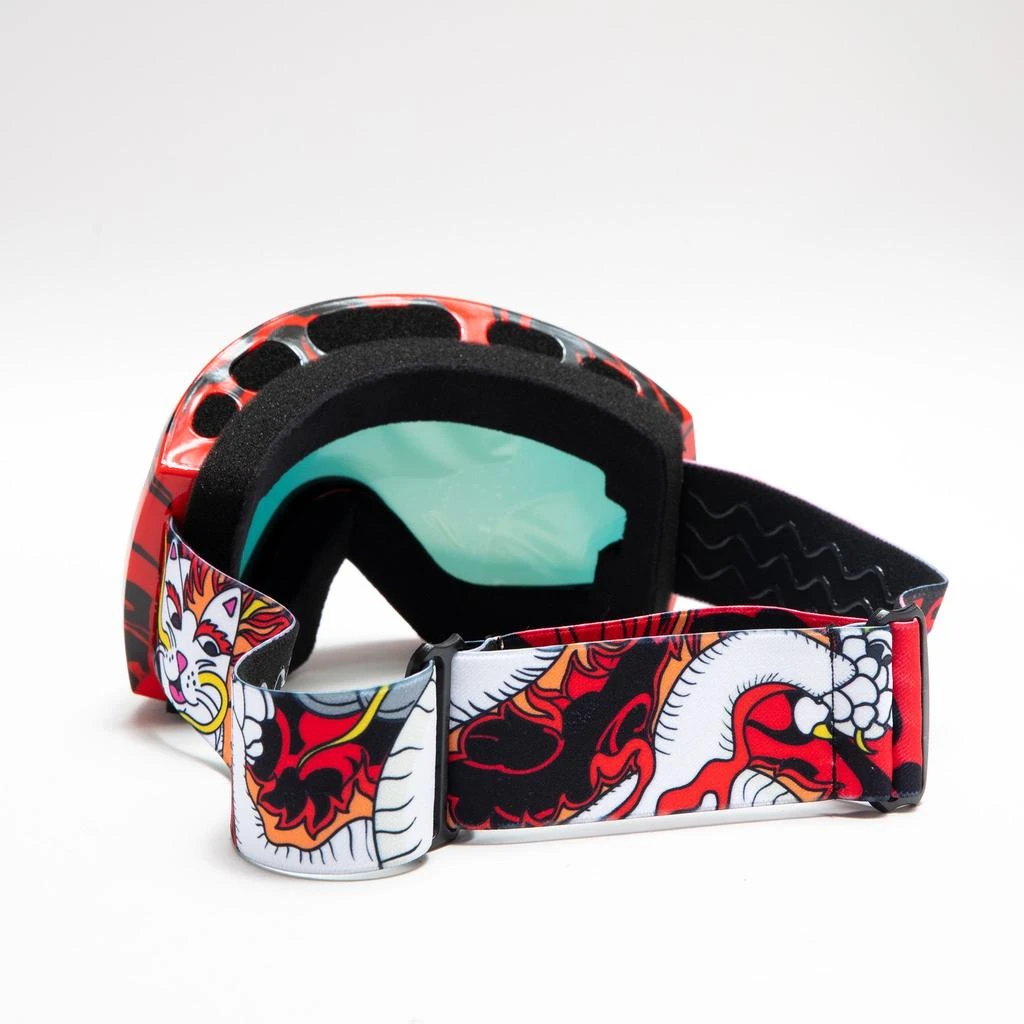 商品RIPNDIP|Dragonerm Snow Goggles (Red),价格¥303,第5张图片详细描述