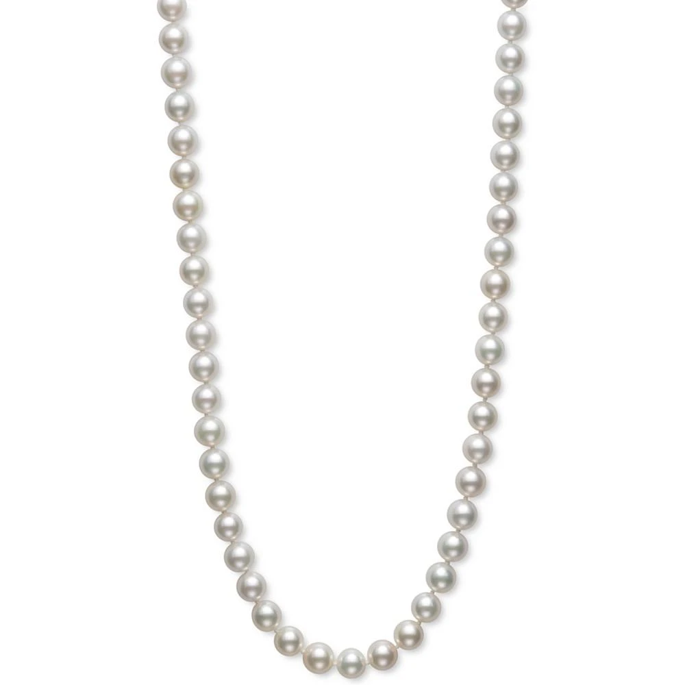 商品Belle de Mer|Belle de Mer Pearl 线莲, 18" 14k Gold A+ Akoya Cultured Pearl Strand (8-8-1/2mm),价格¥10499,第1张图片