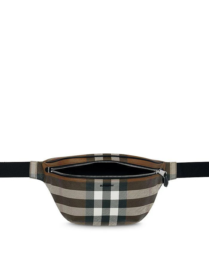 Check & Leather Bum Bag 商品