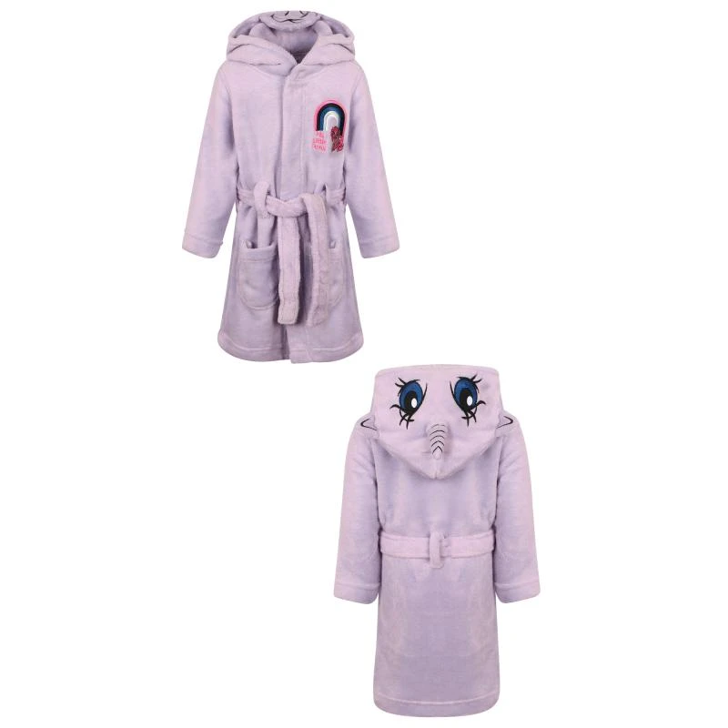 商品NAME IT®|Rainbow my little pony logo bathrobe in lilac,价格¥588,第1张图片