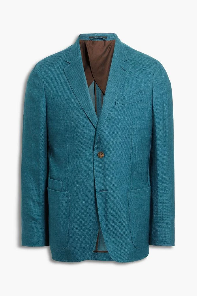 商品Zegna|Silk-blend blazer,价格¥3455,第1张图片