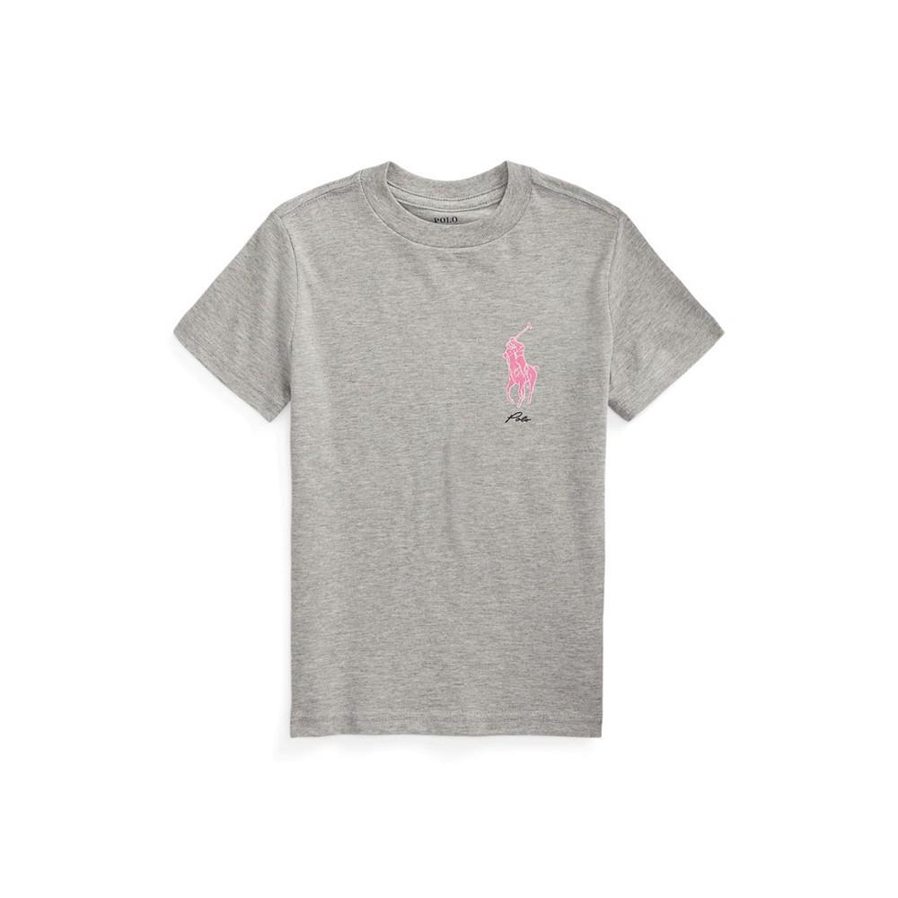 商品Ralph Lauren|Little Boys Big Pony Jersey T-shirt,价格¥103,第1张图片