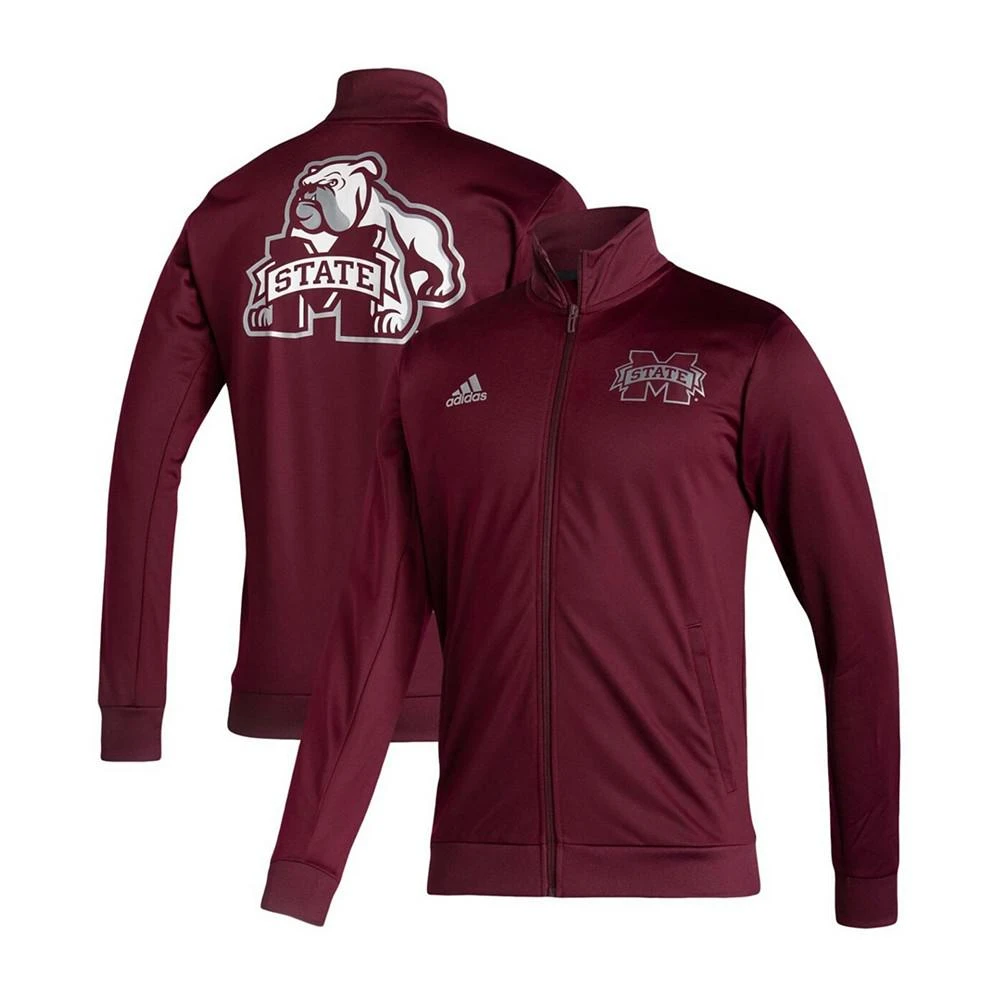 商品Adidas|Men's Maroon Mississippi State Bulldogs Football Strategy Full-Zip Jacket,价格¥622,第1张图片