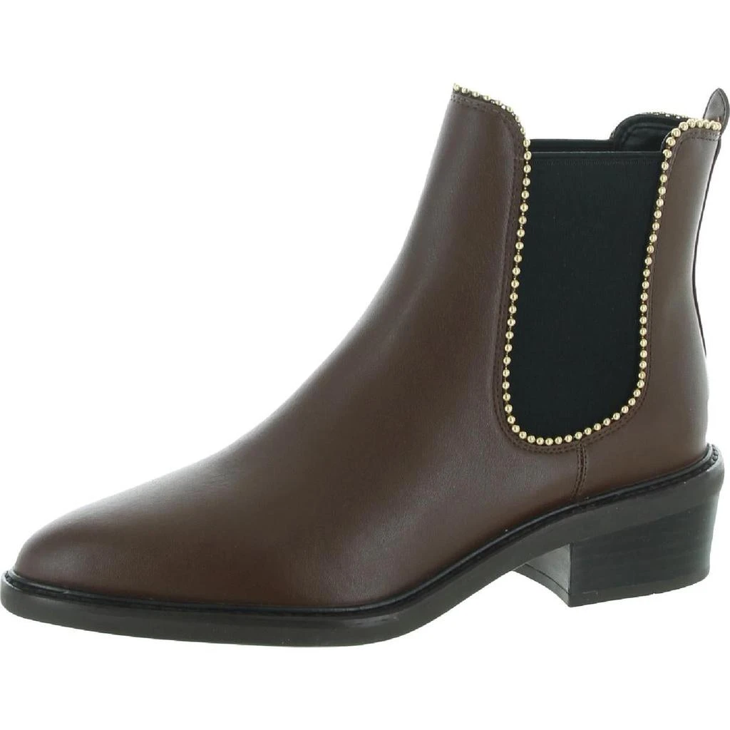 商品Coach|Coach Womens Bowery Leather Chelsea Ankle Boots,价格¥1335,第1张图片